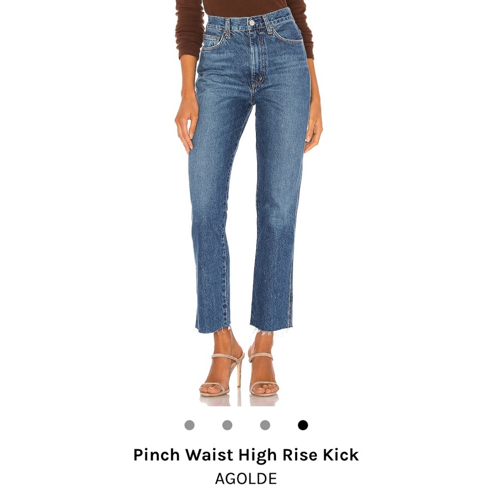Agolde Pinch Waist High Rise Kick